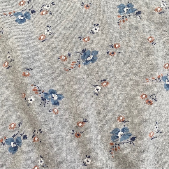 aerie Floral Print Crewneck Sweater - Picture 2 of 4